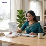 Single Head Solar Charging Fan | 666 - Image 3