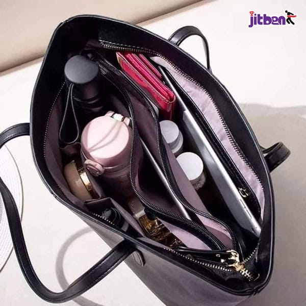 Luxury Atypical Leather Hand Bag - Image 3