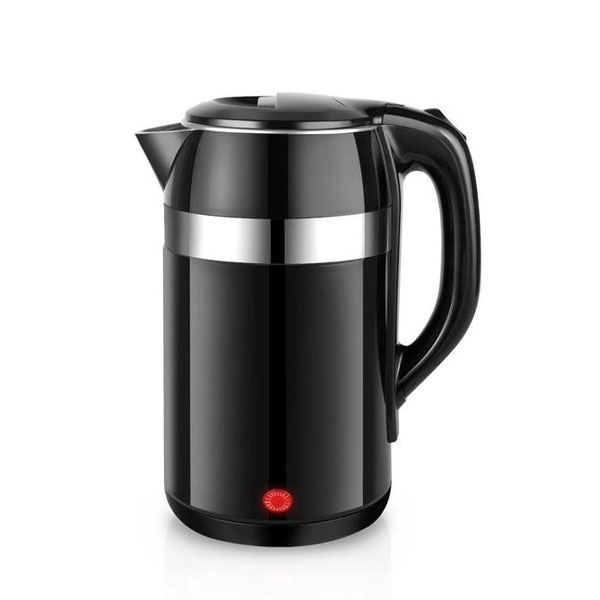 Prestige 2.5L Stainless Steel Electric Kettle 1500W - Black/Silver