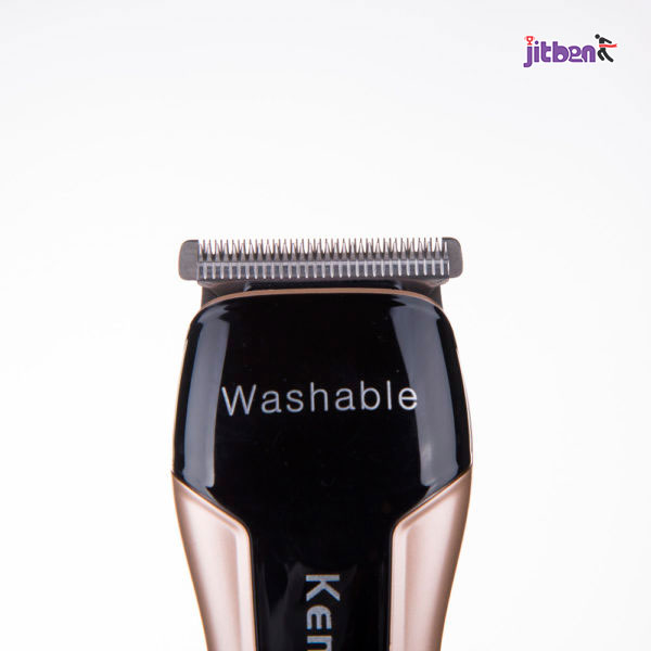 Kemei KM-5015 Washable Beard Hair Trimmer - Image 5