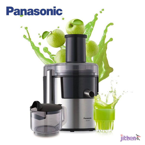 Panasonic Stainless Steel Wide Tube Juicer & Fruit Extractor | MJ-DJ01