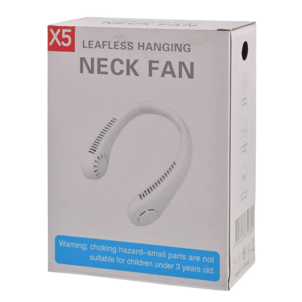 Portable X5 Hanging Neck Fan