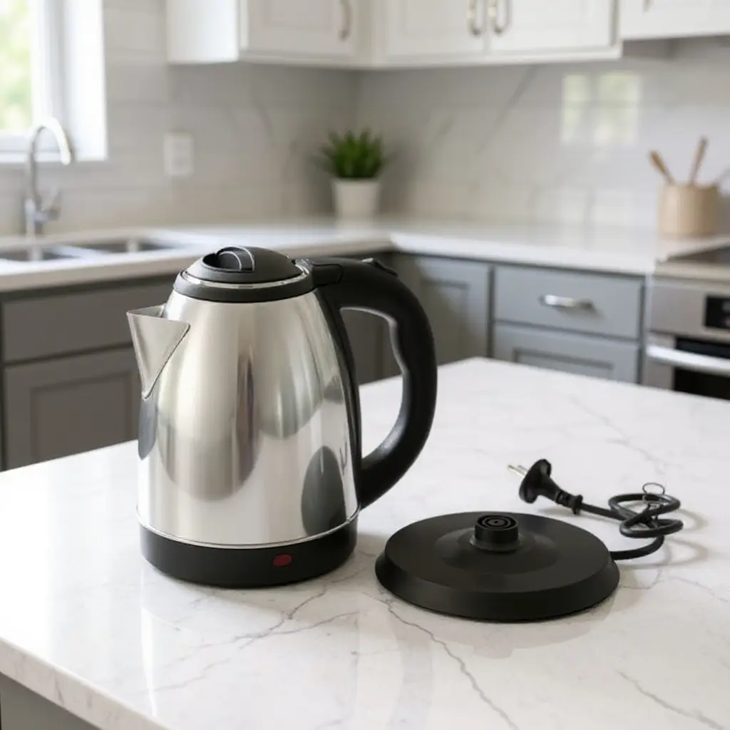 kettle (3) Bajaj Electric Kettle | Stainless Steel Body - Image 1
