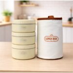 Japanese 3 Layer Lunch Box Set (Bag & Spoon Free)