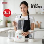 Cinco 3 in 1 Blender | 400W (Get 1 Spatula Free ) - Image 5