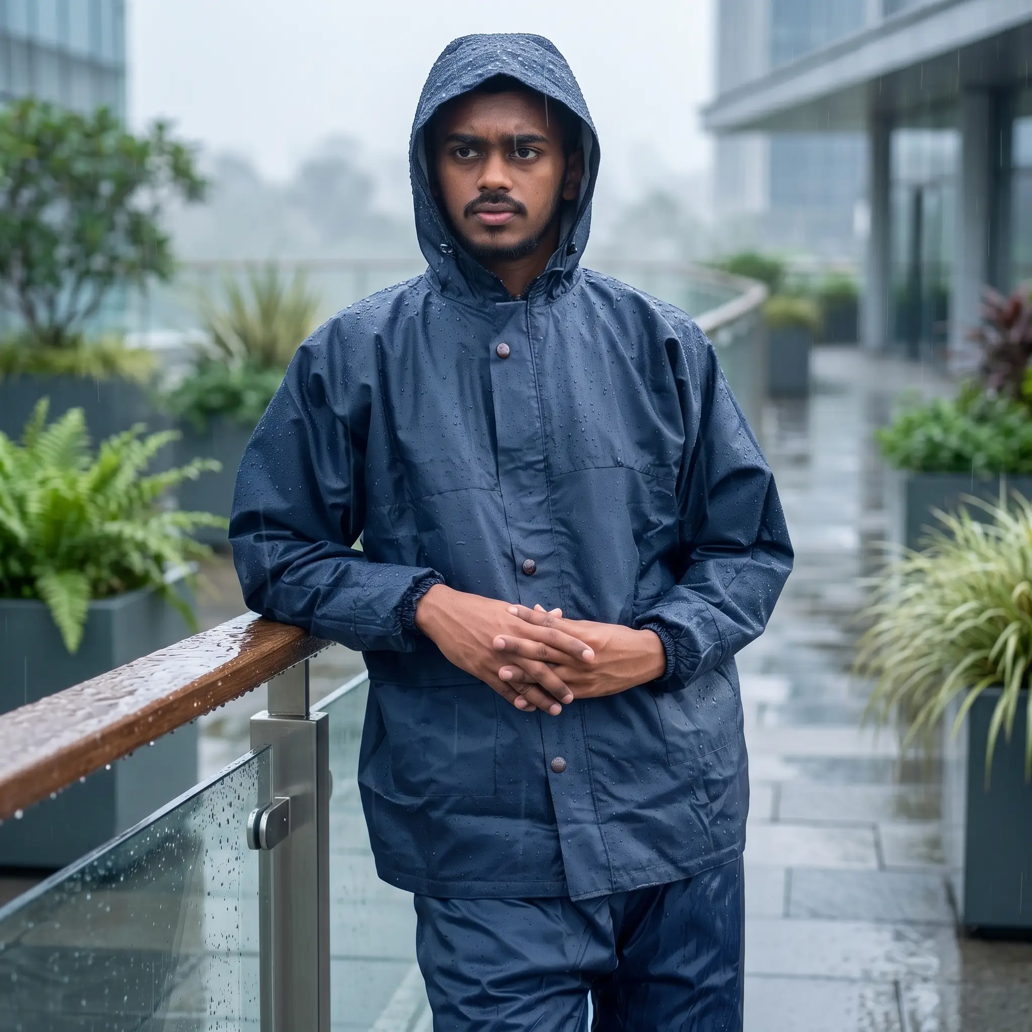 Raincoat single (5) Adidas Double Part Raincoat - Image 1